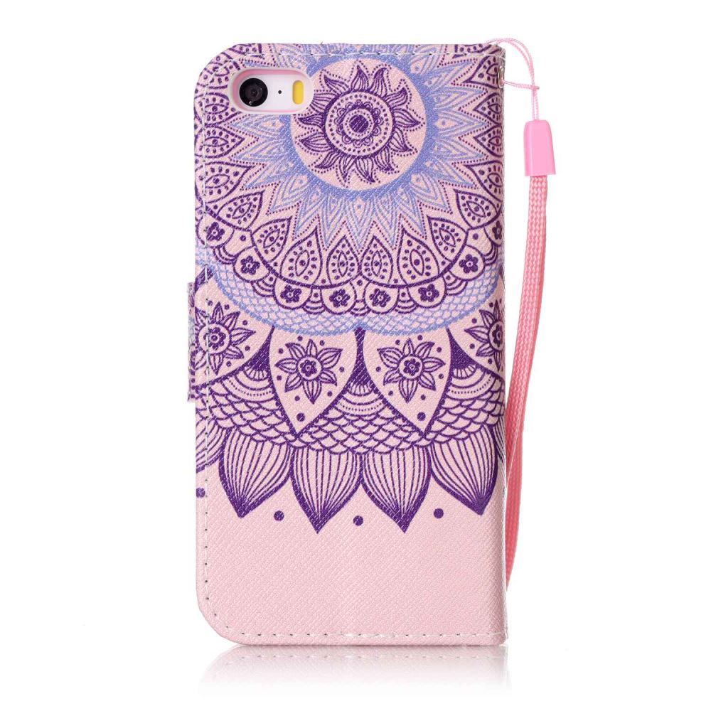 iPhone 5 5s SE case wallet leather case printed iPhone 5 5s SE case wallet leather case printed