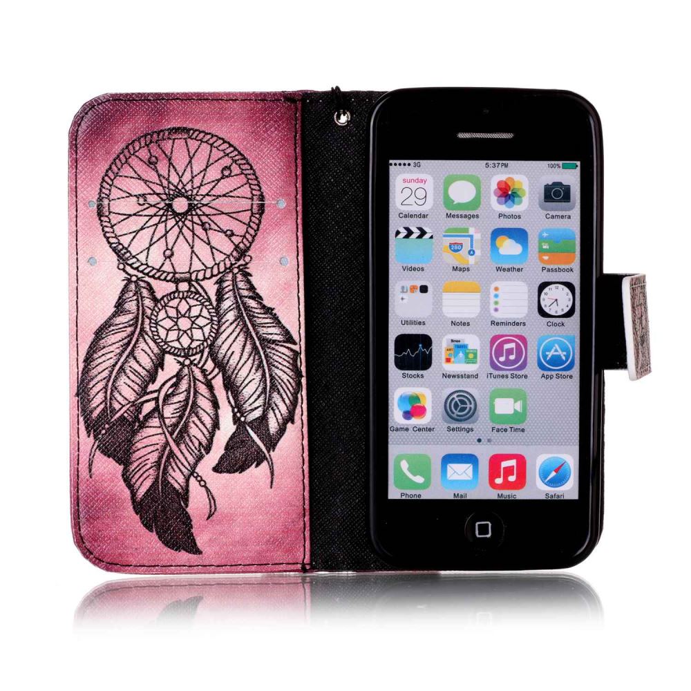 iPhone 5c case wallet leather case printed iPhone 5c case wallet leather case printed