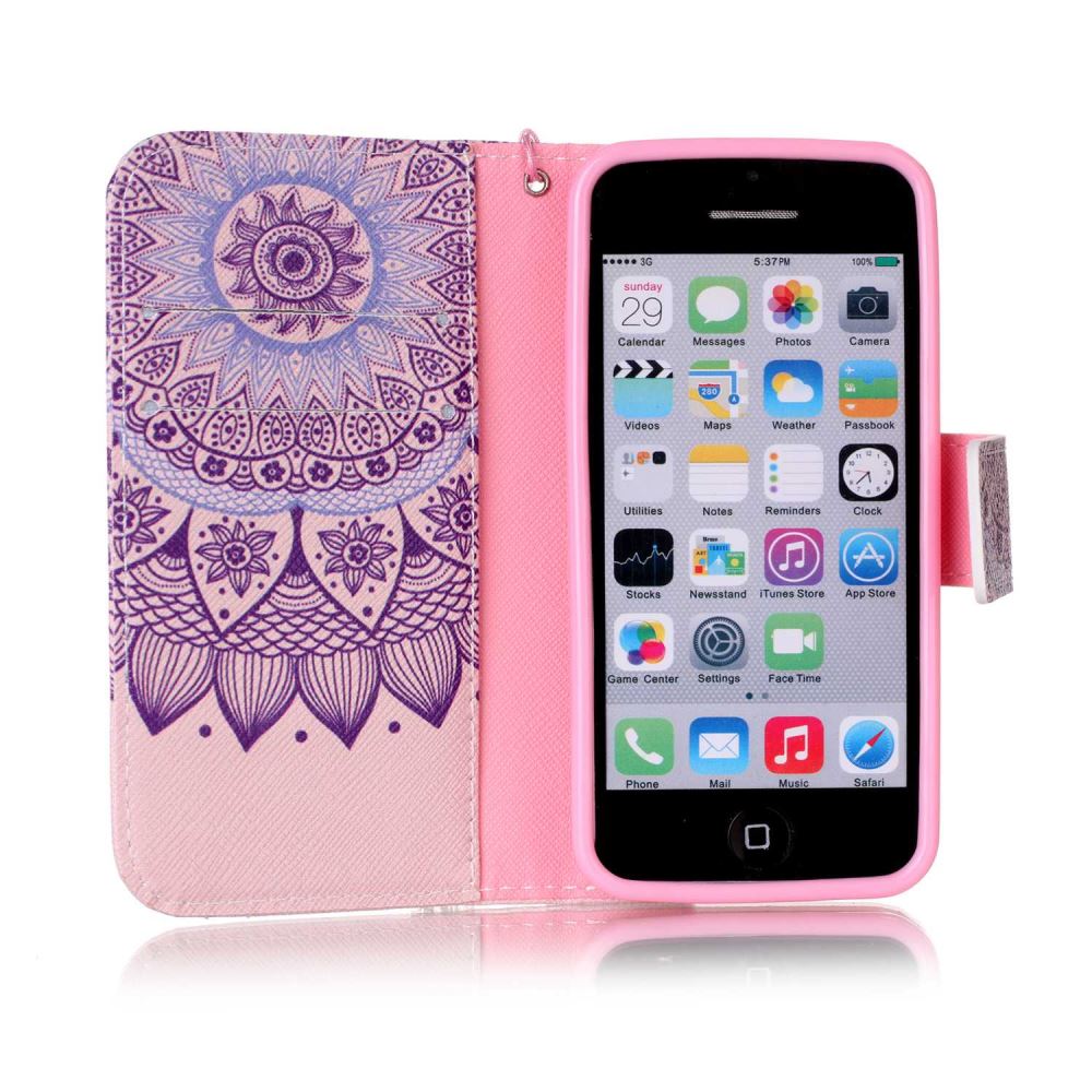 iPhone 5c case wallet leather case printed iPhone 5c case wallet leather case printed