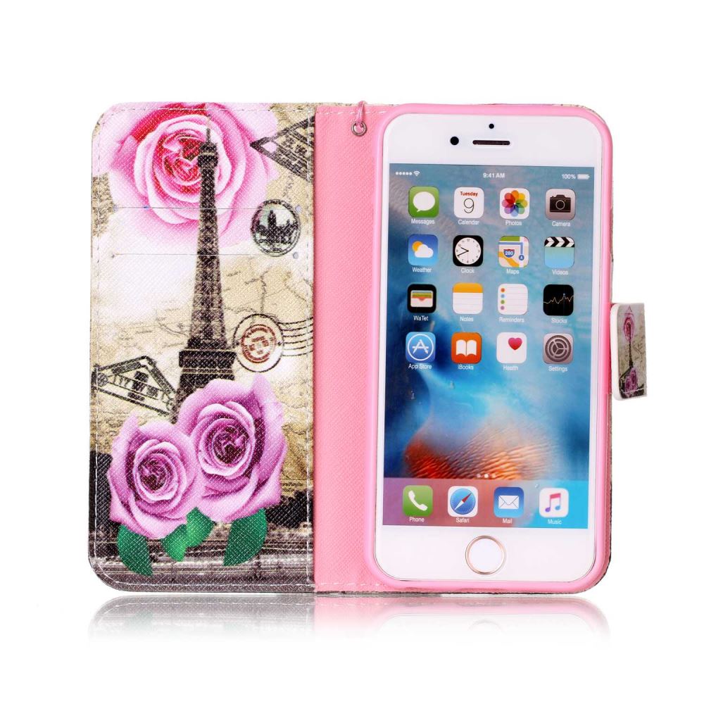 iPhone 6 6s case wallet leather case printed