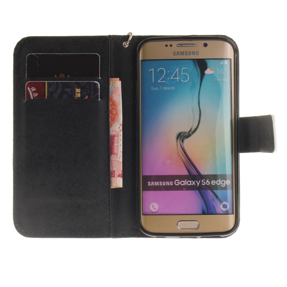 Galaxy s6 edge case wallet leather case printed Galaxy s6 edge case wallet leather case printed