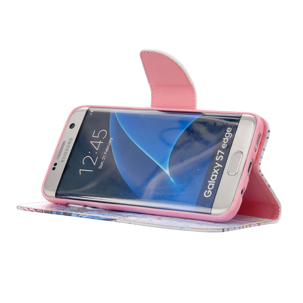 Galaxy S7 EDGE case wallet leather case printed Galaxy S7 EDGE case wallet leather case printed