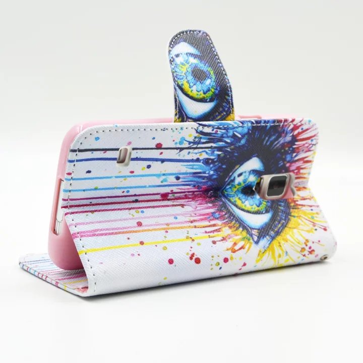 Galaxy S5 case wallet leather case printed Galaxy S5 case wallet leather case printed