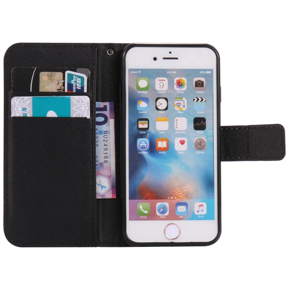 iPhone 6 6s case wallet leather case printed