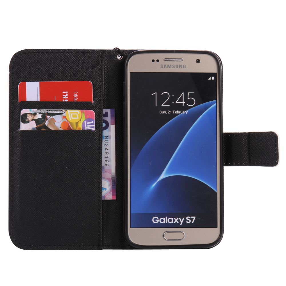 Galaxy S7 case wallet leather case printed Galaxy S7 case wallet leather case printed