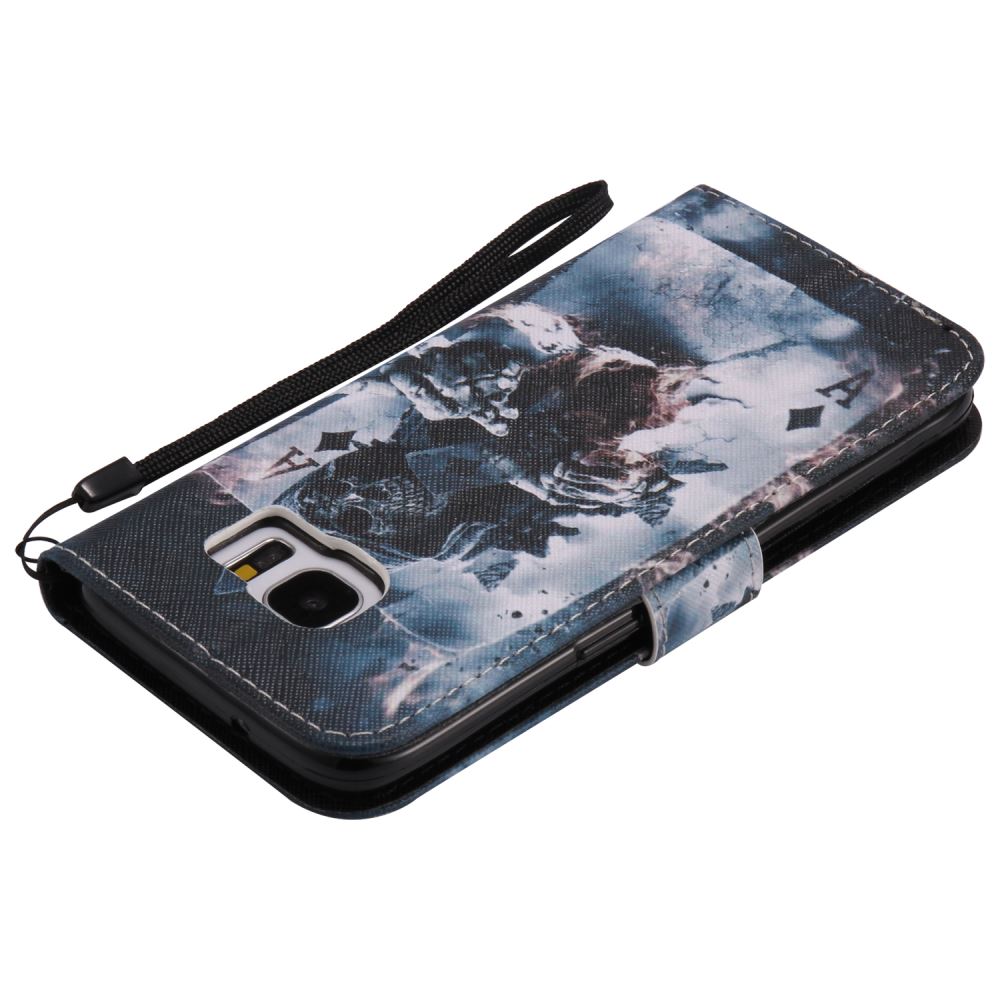 Galaxy S7 EDGE case wallet leather case printed Galaxy S7 EDGE case wallet leather case printed