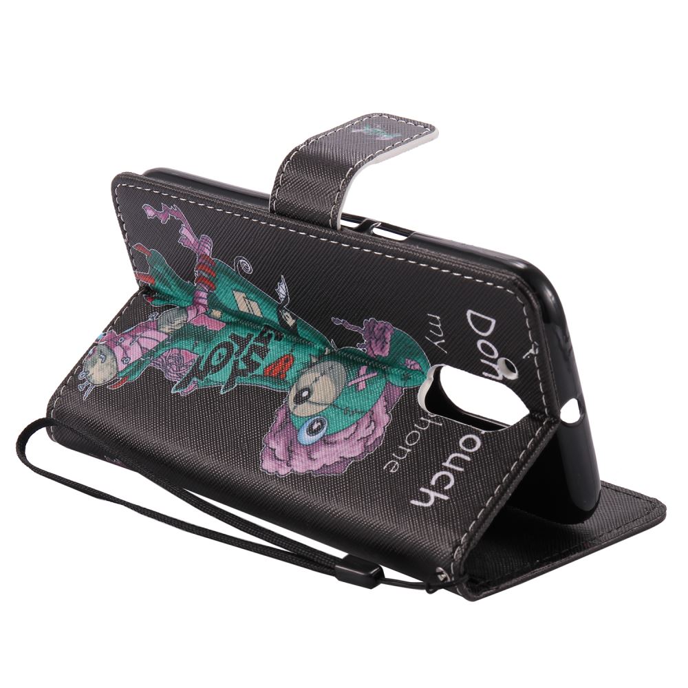 Motorola Moto G4 plus case wallet leather case printed