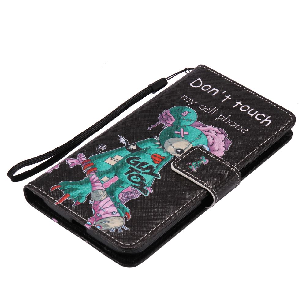 Motorola Moto G4 plus case wallet leather case printed