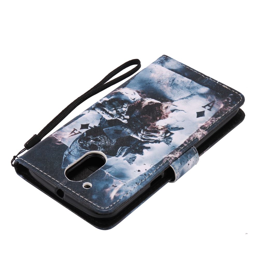 Motorola Moto G4 plus case wallet leather case printed
