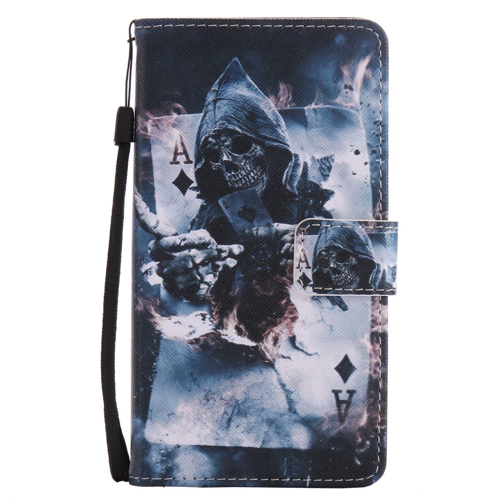 Motorola Moto G4 plus case wallet leather case printed
