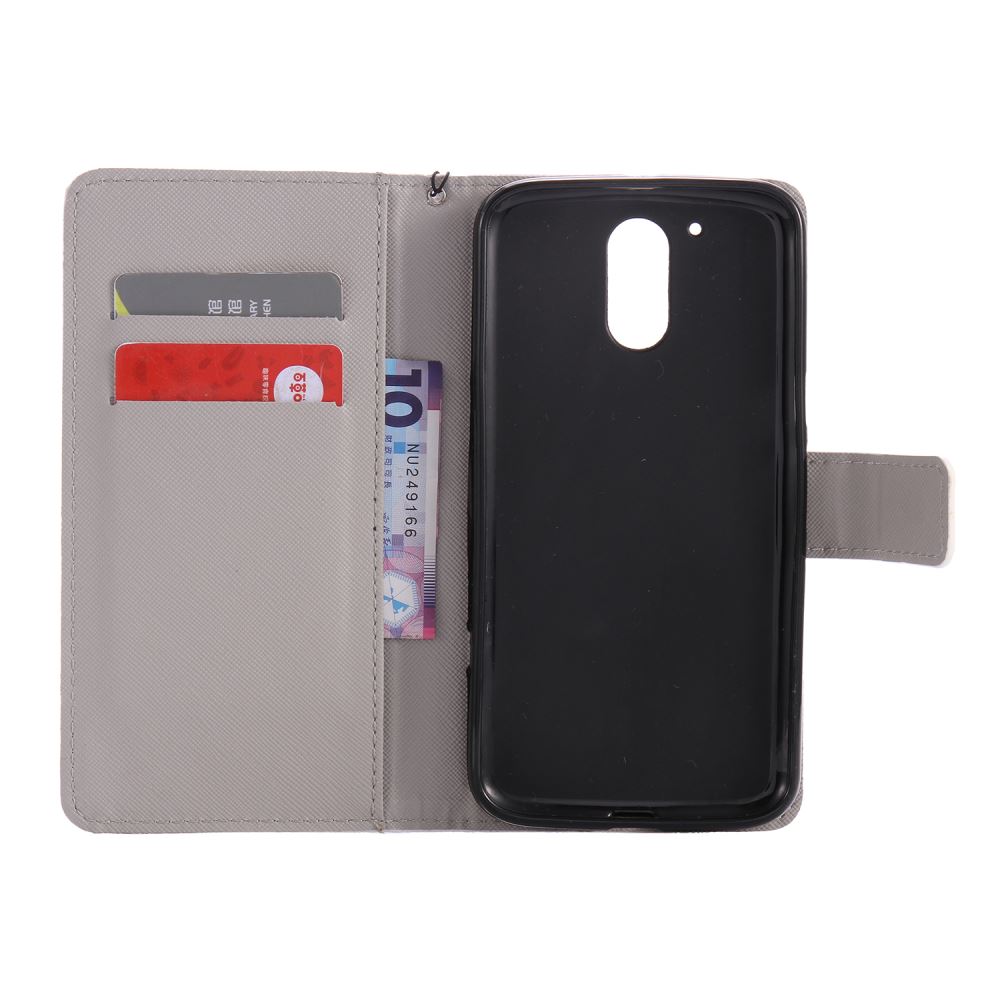 Motorola Moto G4 plus case wallet leather case printed