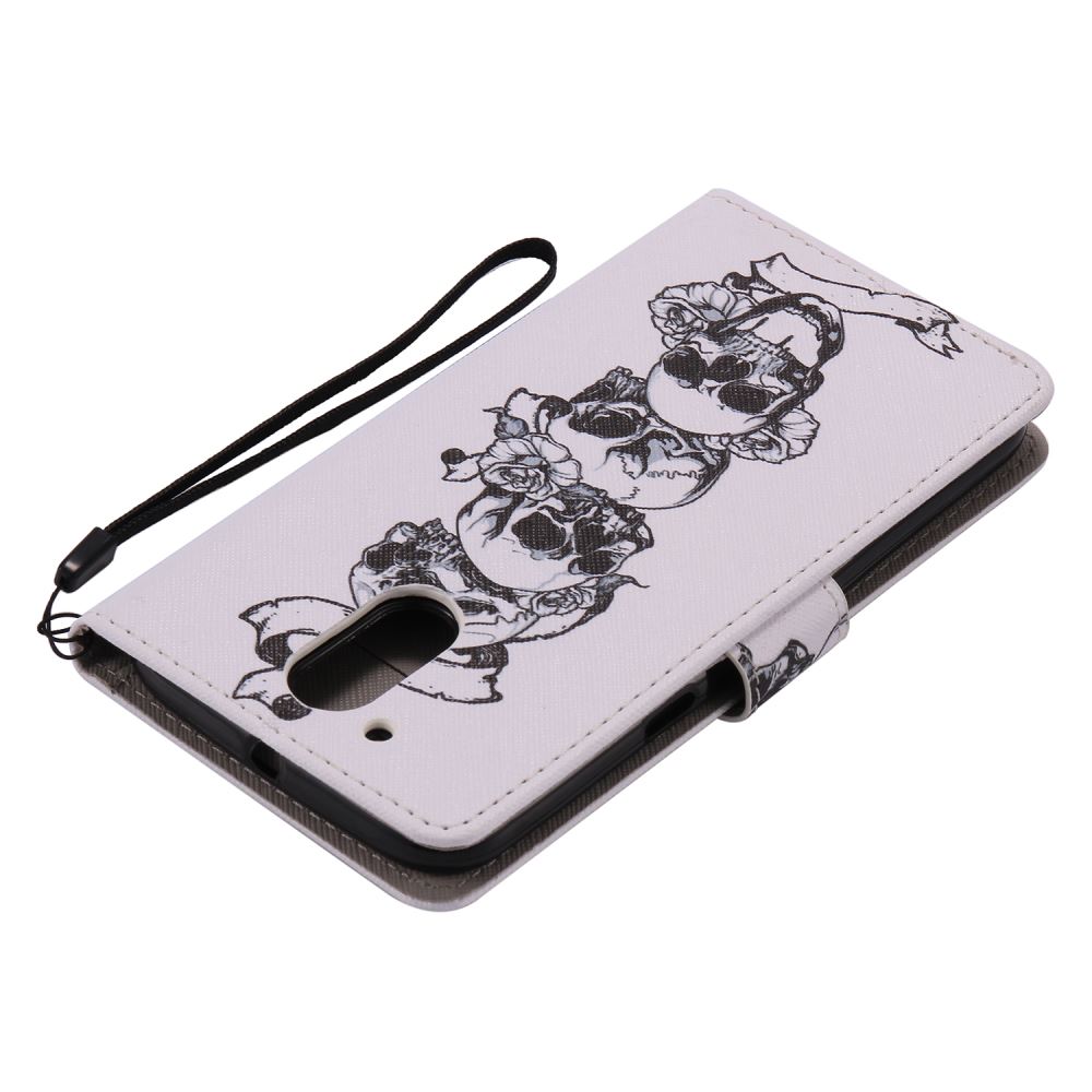 Motorola Moto G4 plus case wallet leather case printed