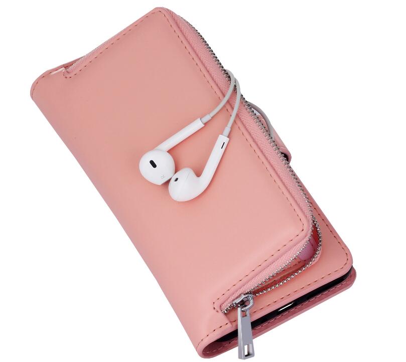 GALAXY S7 edge double wallet Leather Zip case detachable GALAXY S7 edge double wallet Leather Zip case detachable