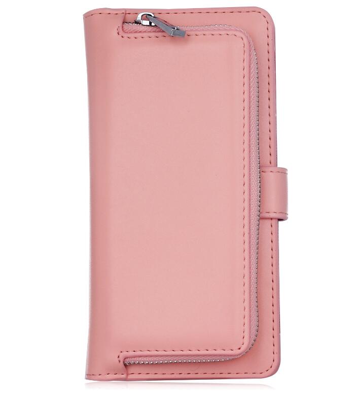 GALAXY S7 edge double wallet Leather Zip case detachable GALAXY S7 edge double wallet Leather Zip case detachable