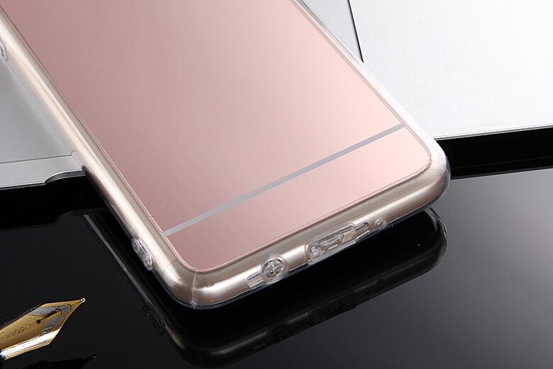 Samsung Galaxy J7 PRIME Soft Gel TPU Mirror back Case