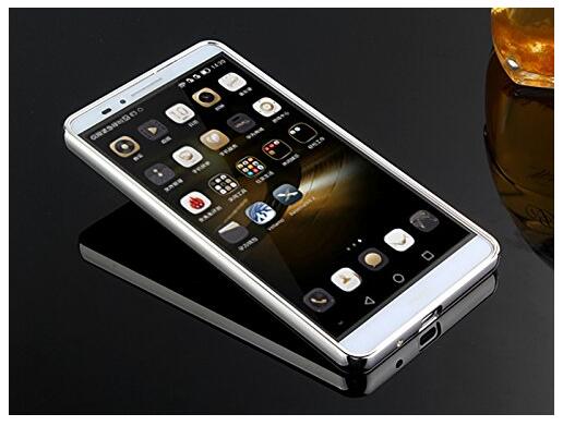 HUAWEI MATE 7 case Slim Metal bumper with mirror back cover case