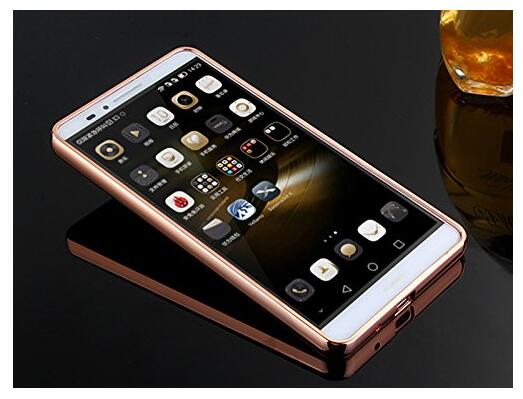HUAWEI MATE 7 case Slim Metal bumper with mirror back cover case HUAWEI MATE 7 case Slim Metal bumper with mirror back cover case