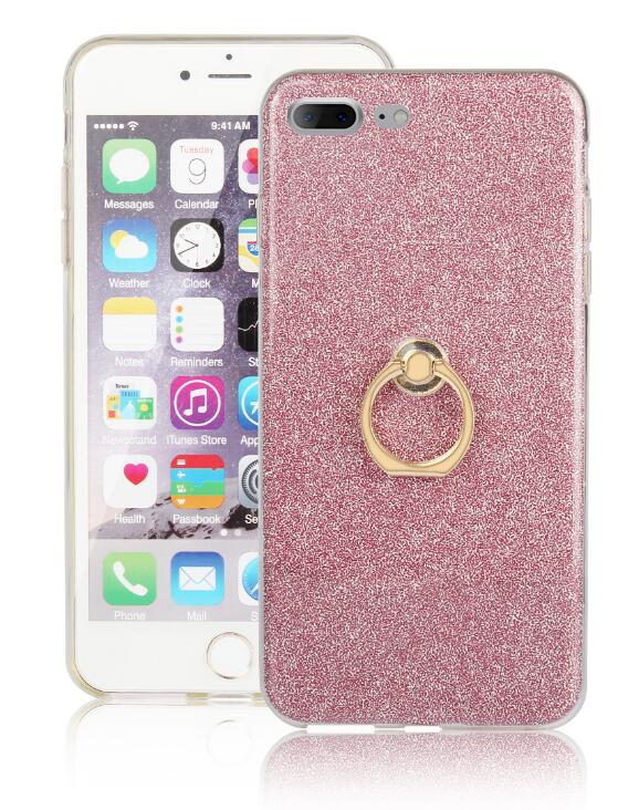 iphone 7 plus Soft tpu Bling Kickstand Case with Ring Rotary Metal Mount iphone 7 plus Soft tpu Bling Kickstand Case with Ring Rotary Metal Mount