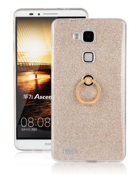 HUAWEI MATE 7 Soft tpu Bling Kickstand Case with Ring Rotary Metal Mount HUAWEI MATE 7 Soft tpu Bling Kickstand Case with Ring Rotary Metal Mount