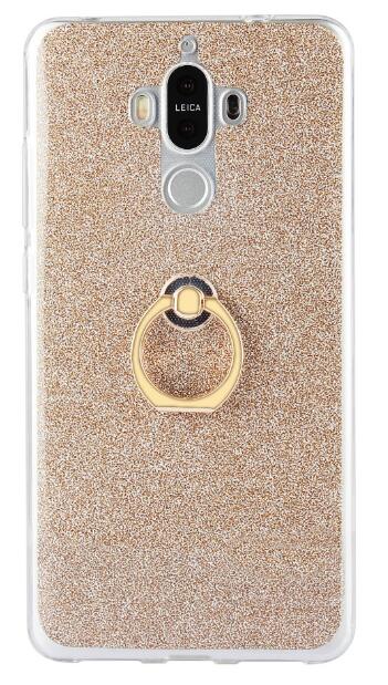 HUAWEI MATE 9 Soft tpu Bling Kickstand Case with Ring Rotary Metal Mount HUAWEI MATE 9 Soft tpu Bling Kickstand Case with Ring Rotary Metal Mount
