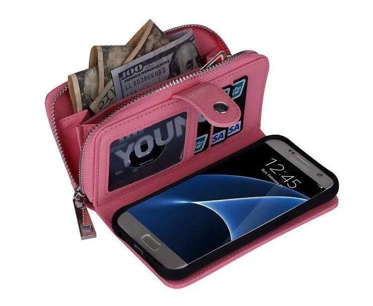 Galaxy S7 edge detachable full wallet leather case Galaxy S7 edge detachable full wallet leather case