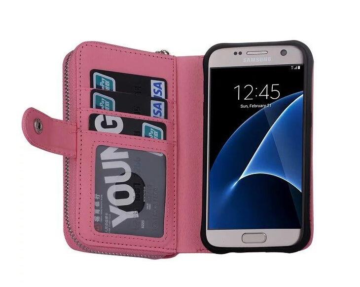 Galaxy S7 edge detachable full wallet leather case Galaxy S7 edge detachable full wallet leather case
