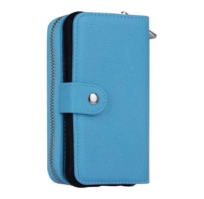 Galaxy S7 edge detachable full wallet leather case