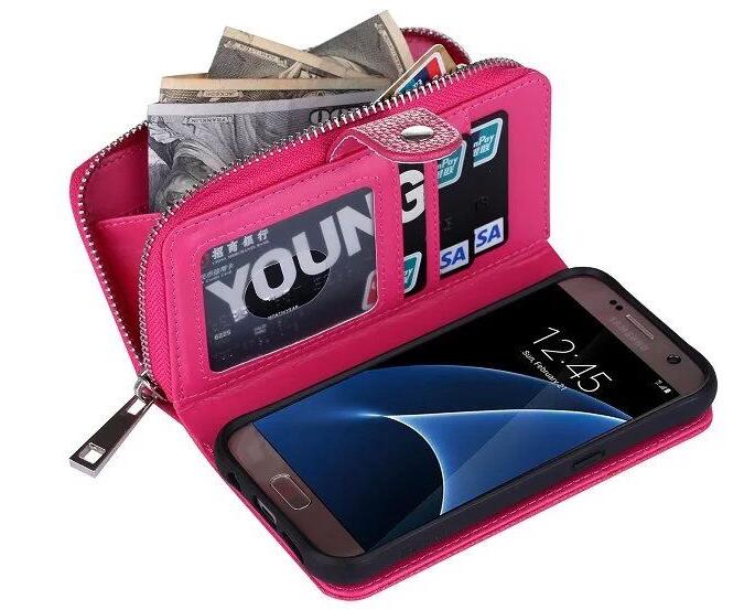 Galaxy S7 edge detachable full wallet leather case Galaxy S7 edge detachable full wallet leather case