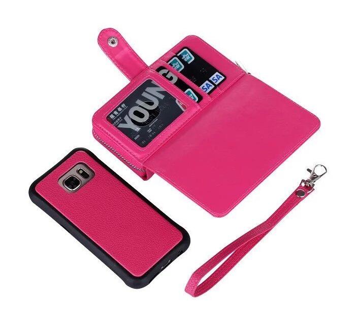 Galaxy S7 edge detachable full wallet leather case Galaxy S7 edge detachable full wallet leather case