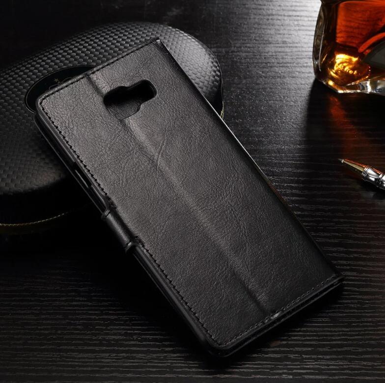 Galaxy J5 Prime Vintage Fine Leather Wallet Case - Black Galaxy J5 Prime Vintage Fine Leather Wallet Case - Black