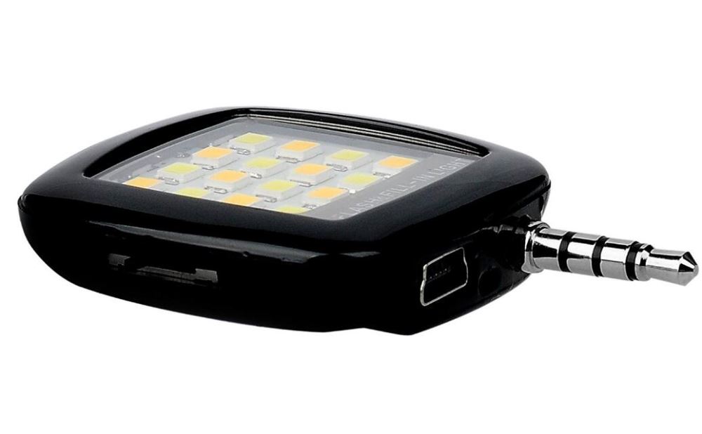 Mini 16LED Selfie Camera Fill in Flashlight Rechargeable Battery for Smartphones Mini 16LED Selfie Camera Fill in Flashlight Rechargeable Battery for Smartphones