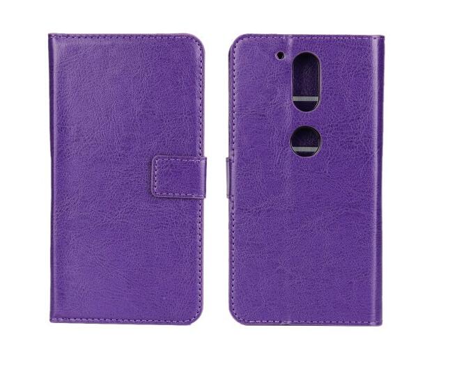 MOTO G4 PLUS vintage fine leather wallet case+Combo