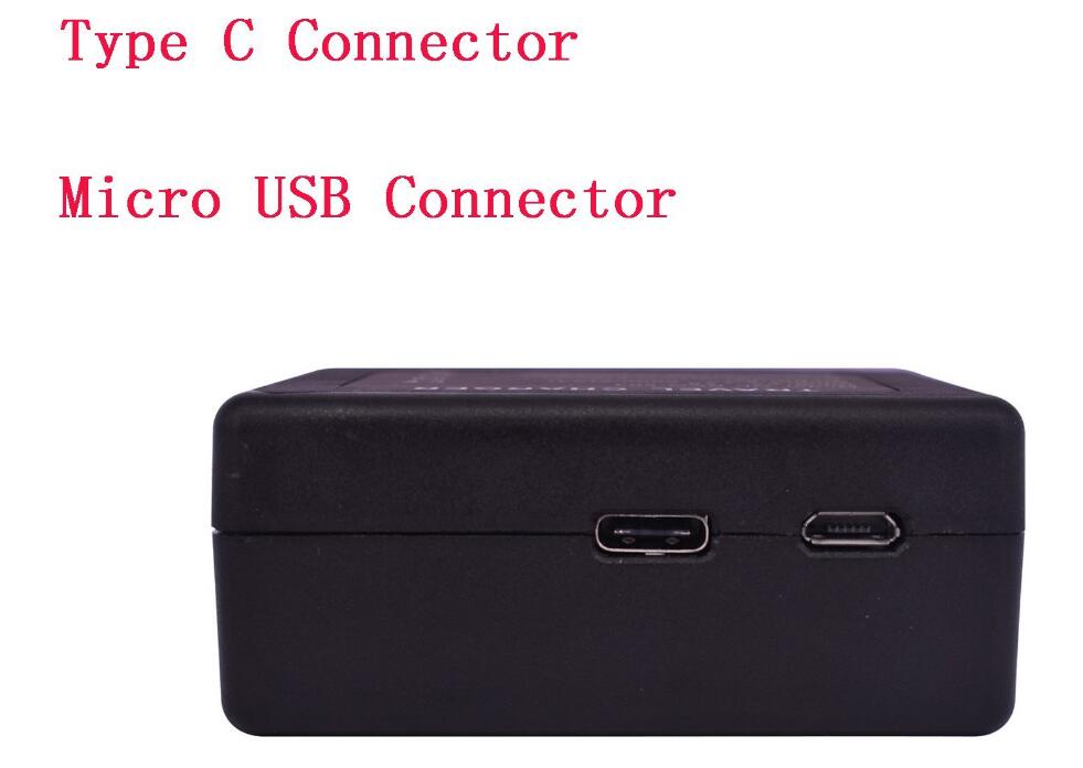 4-Pin Connectors USB 3-Channel 3 Slots 600mAh Battery Charger for GoPro Hero 5