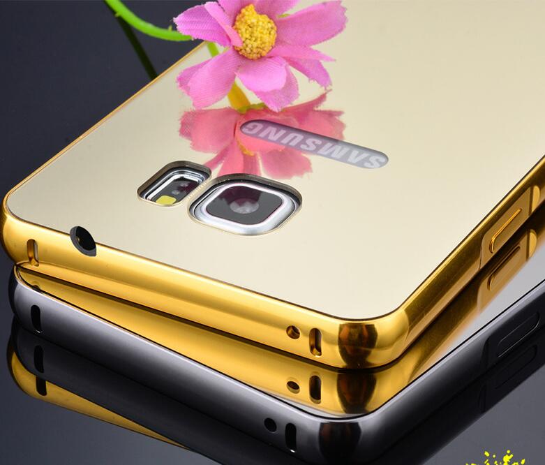 Galaxy NOTE 5 Slim Metal bumper with mirror back cover case Galaxy NOTE 5 Slim Metal bumper with mirror back cover case