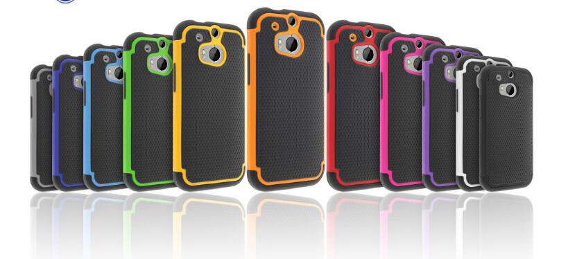 HTC One M8 three-piece heavy duty case HTC One M8 three-piece heavy duty case