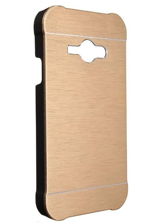 Galaxy J1 ACE case aluminium hybrid metal brushed case