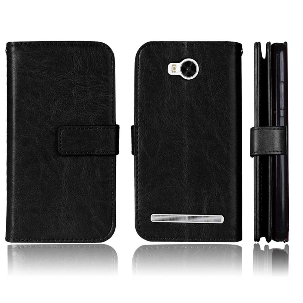 HUAWEI Y3 II double wallet leather case detachable