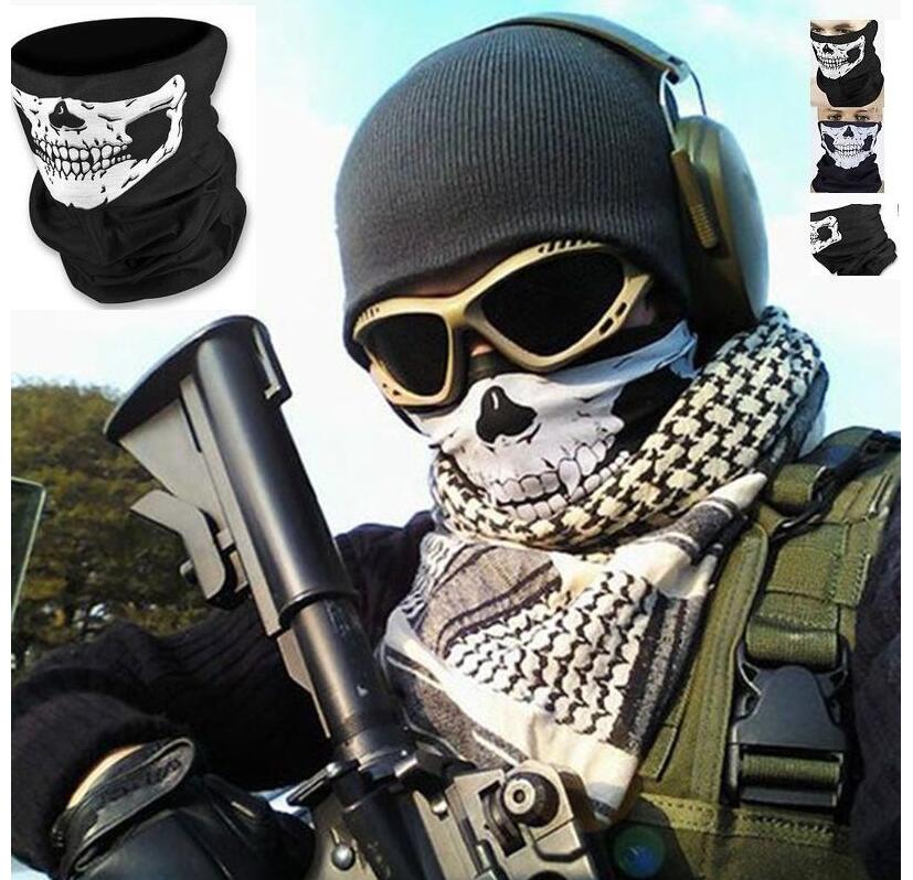 Skull Face Mask Bandana Neck Tube Scarf Skull Face Mask Bandana Neck Tube Scarf