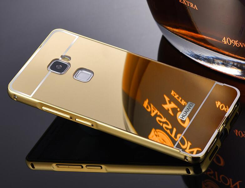 HUAWEI MATE S case Slim Metal bumper with mirror back cover case HUAWEI MATE S case Slim Metal bumper with mirror back cover case