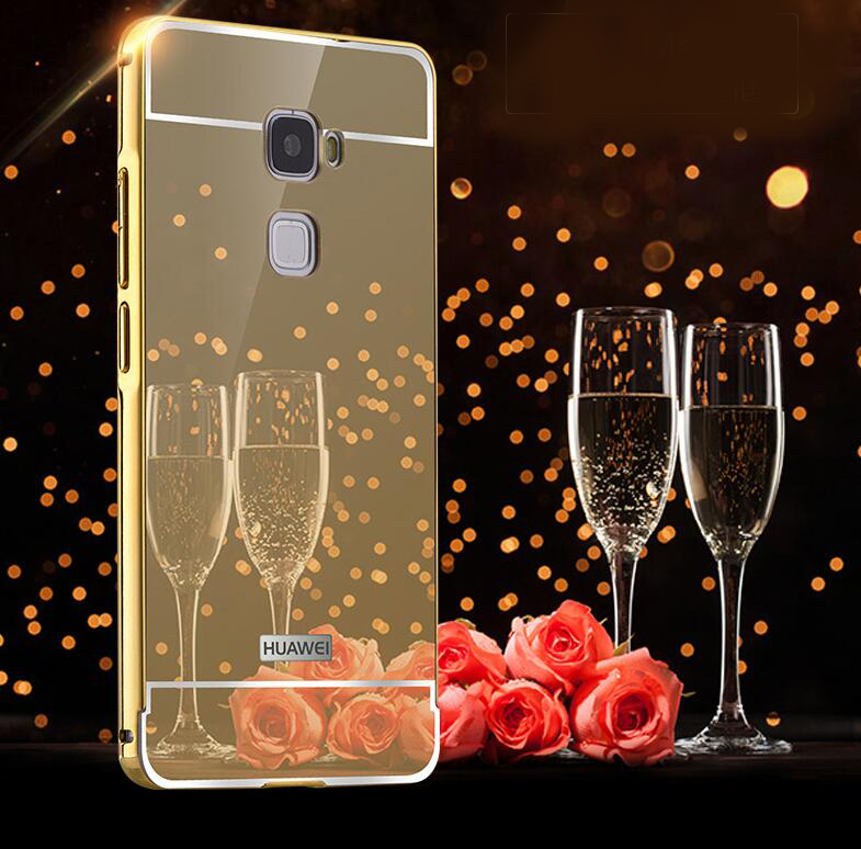 HUAWEI MATE S case Slim Metal bumper with mirror back cover case HUAWEI MATE S case Slim Metal bumper with mirror back cover case