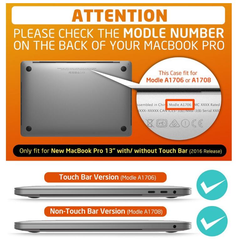 MacBook Pro Retina 13&quot; 3 IN 1 matt case+Combo