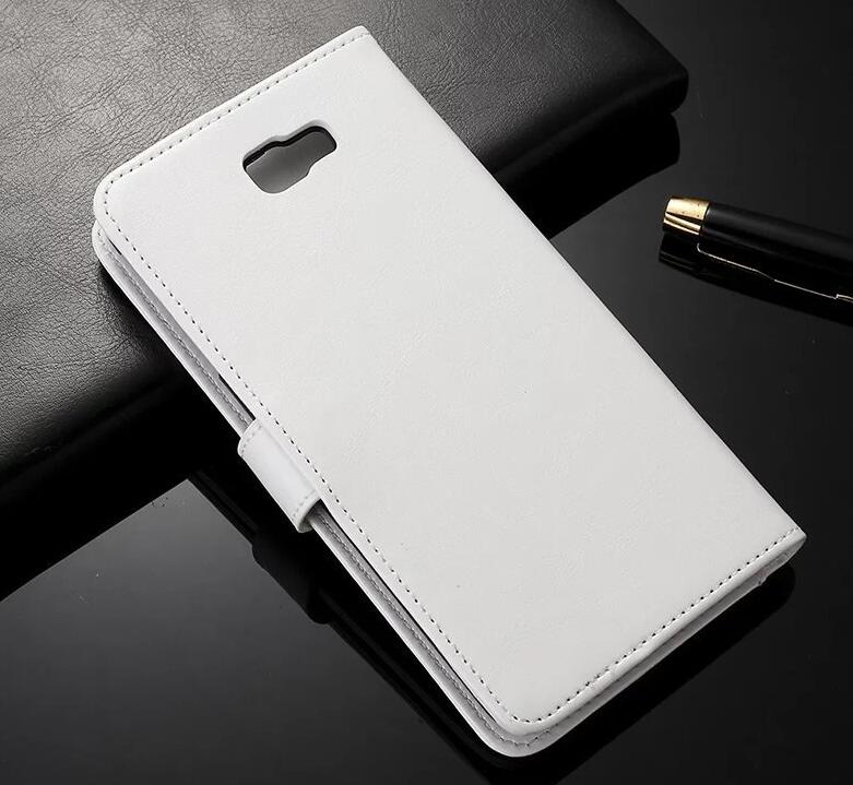 Galaxy J5 prime vintage fine leather wallet case