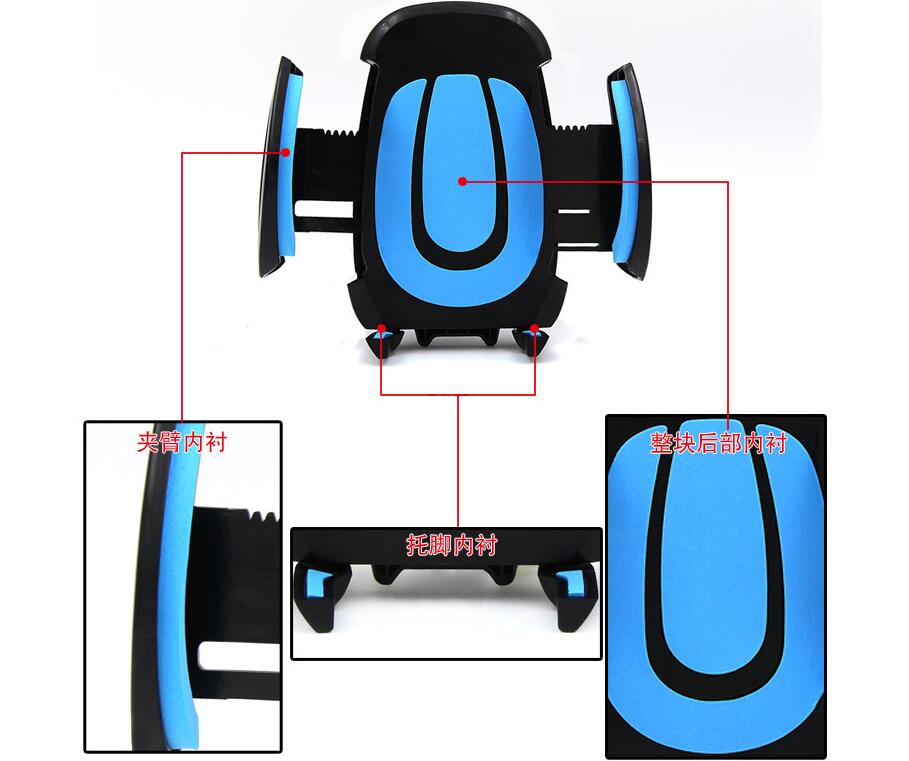 Cell Phone Car Mount Holder Uninversal Stand Clip
