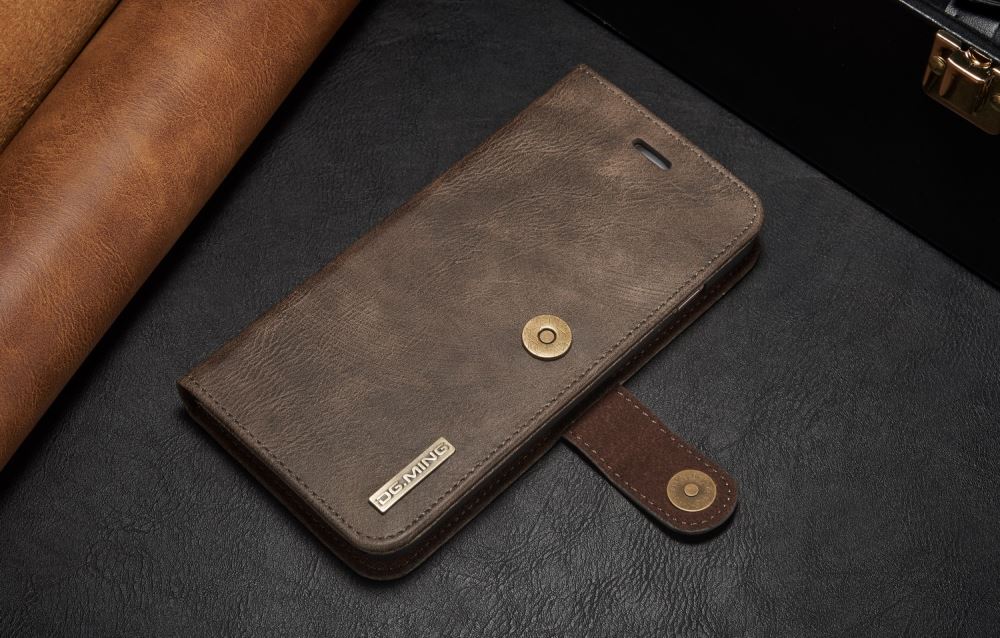 iPhone 7 plus case wallet 3 cards leather detachable case