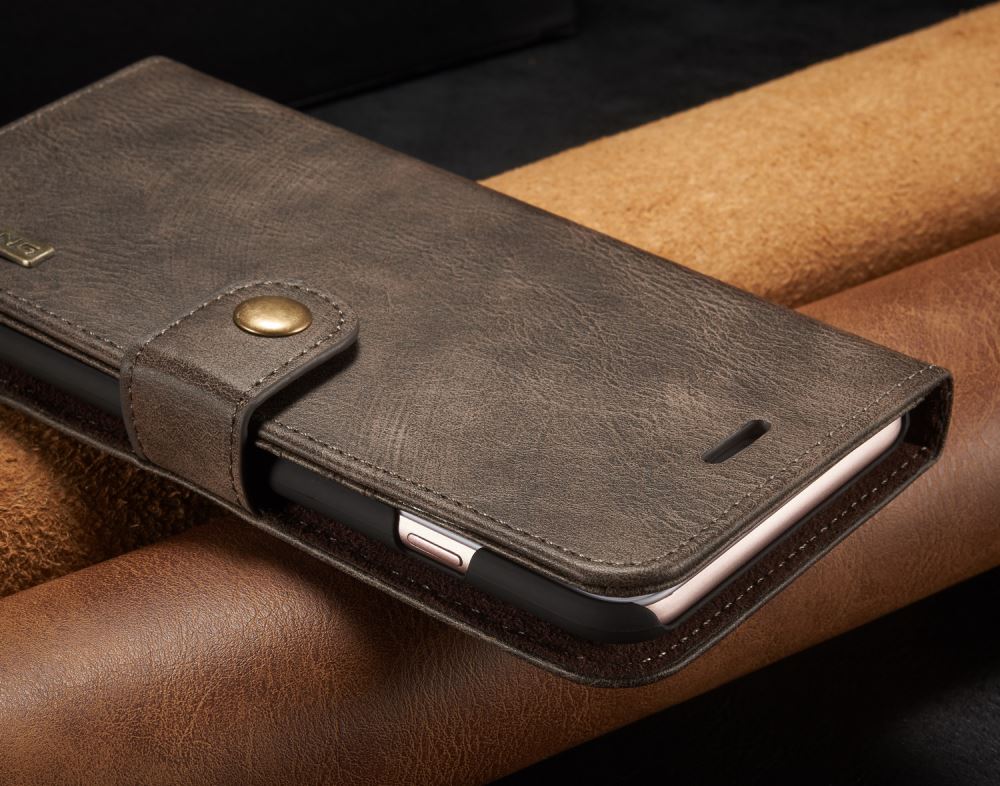 iPhone 7 plus case wallet 3 cards leather detachable case