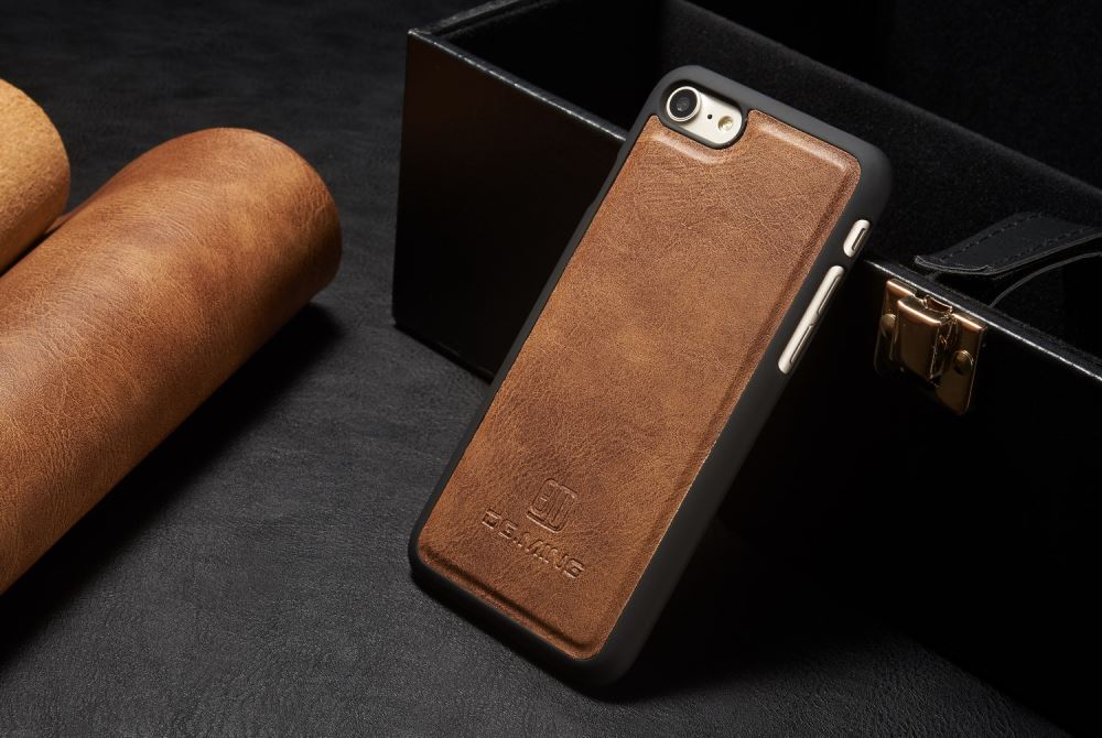 iPhone 7 case wallet 3 cards leather detachable case