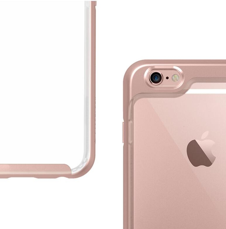 iPhone 7 case plating bumper with clear gel back cover case iPhone 7 case plating bumper with clear gel back cover case