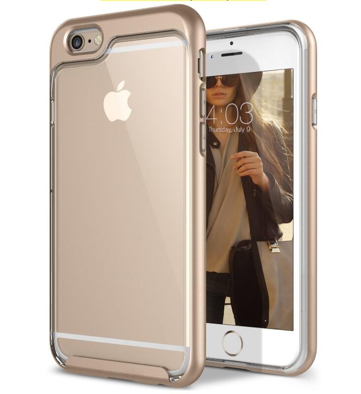 iPhone 6 6s case bumper w clear gel back cover