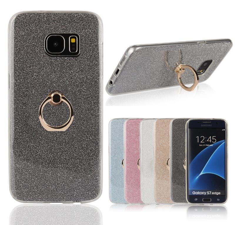 Gaxlaxy S7 Soft tpu Bling Kickstand Case with Ring Rotary Metal Mount Gaxlaxy S7 Soft tpu Bling Kickstand Case with Ring Rotary Metal Mount