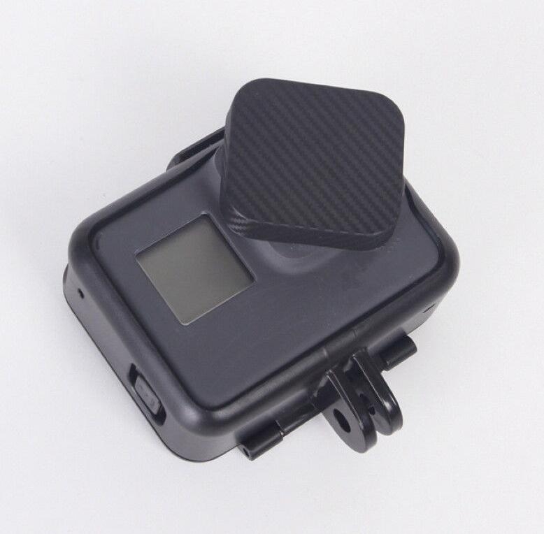Lens Protector Cover Carbon Fiber Cap For Gopro Hero 5 Camera Accessories